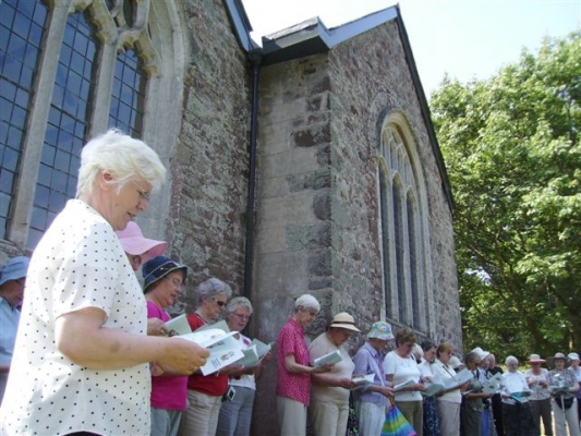 The presentation sisters visiting St Mary the Virg