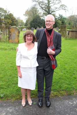 The happy couple
